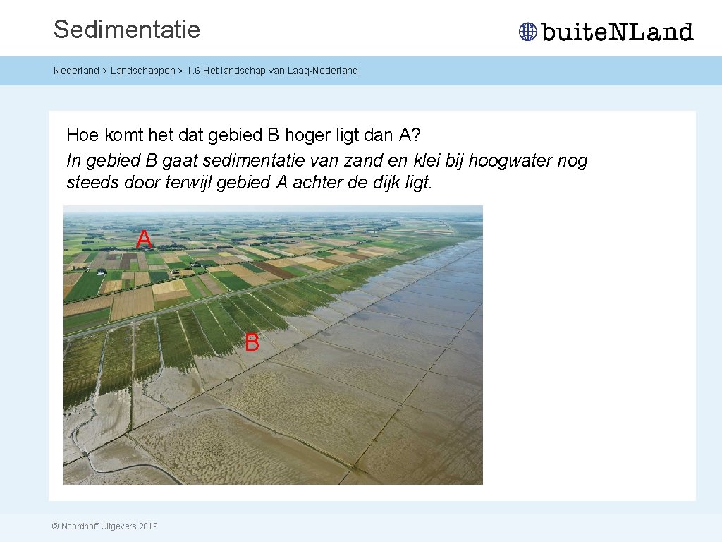 Sedimentatie Nederland > Landschappen > 1. 6 Het landschap van Laag-Nederland Hoe komt het