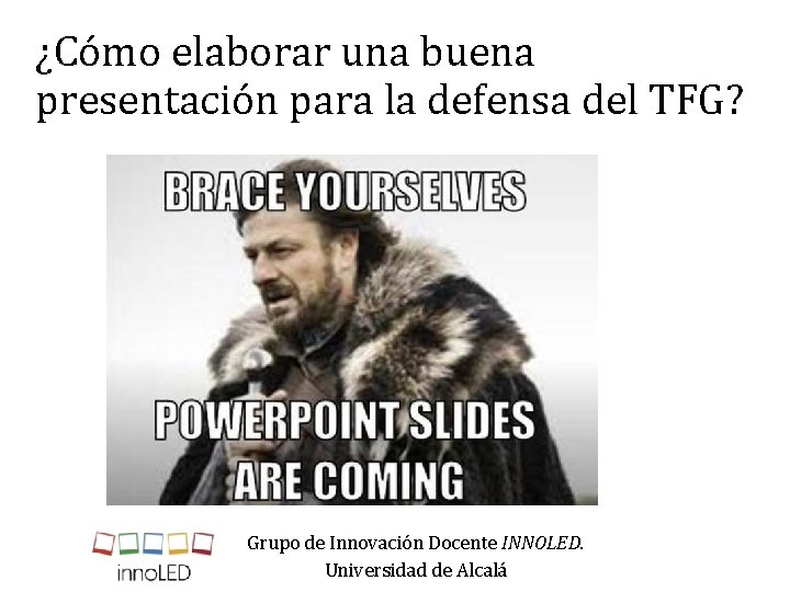 Cmo elaborar una buena presentacin para la defensa