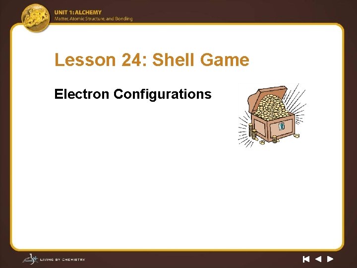 Lesson 24: Shell Game Electron Configurations 