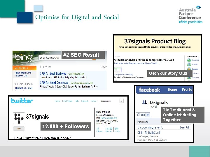 Optimise for Digital and Social #2 SEO Result Get Your Story Out! Tie Traditional