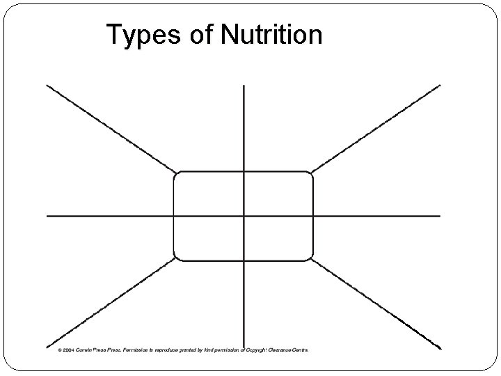 Types of Nutrition 