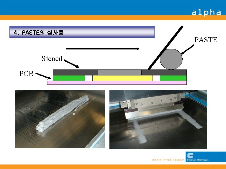 4. PASTE의 실사용 Stencil PCB PASTE 