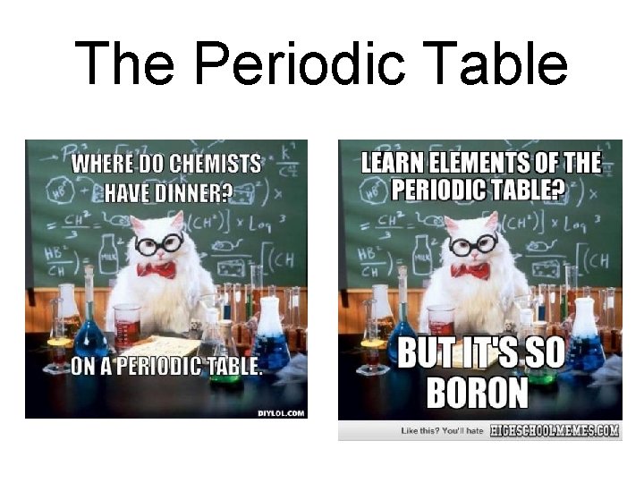 The Periodic Table 