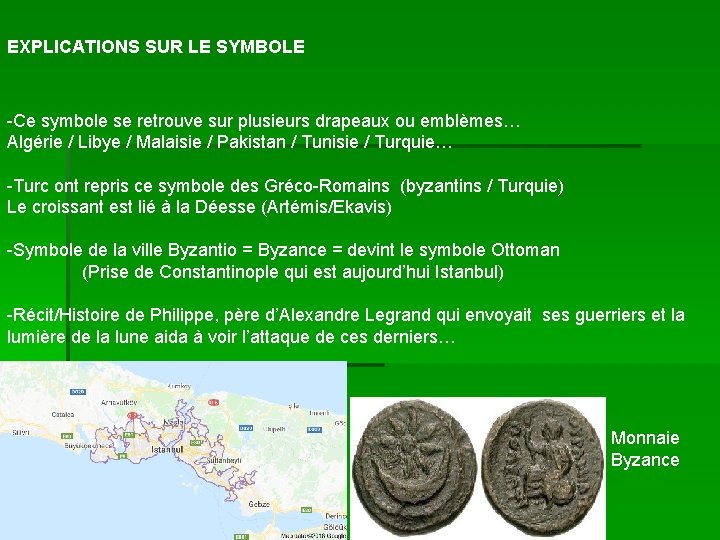 EXPLICATIONS SUR LE SYMBOLE -Ce symbole se retrouve sur plusieurs drapeaux ou emblèmes… Algérie