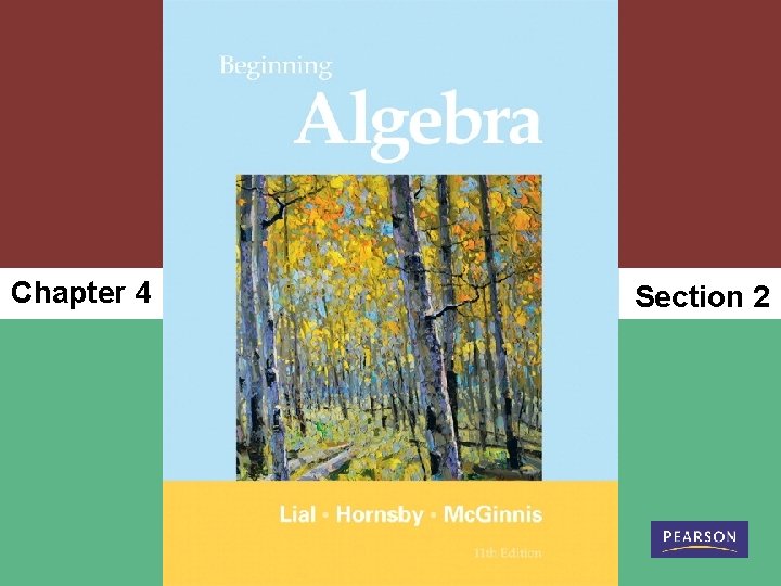 Chapter 4 Section 2 4 2 Solving Systems