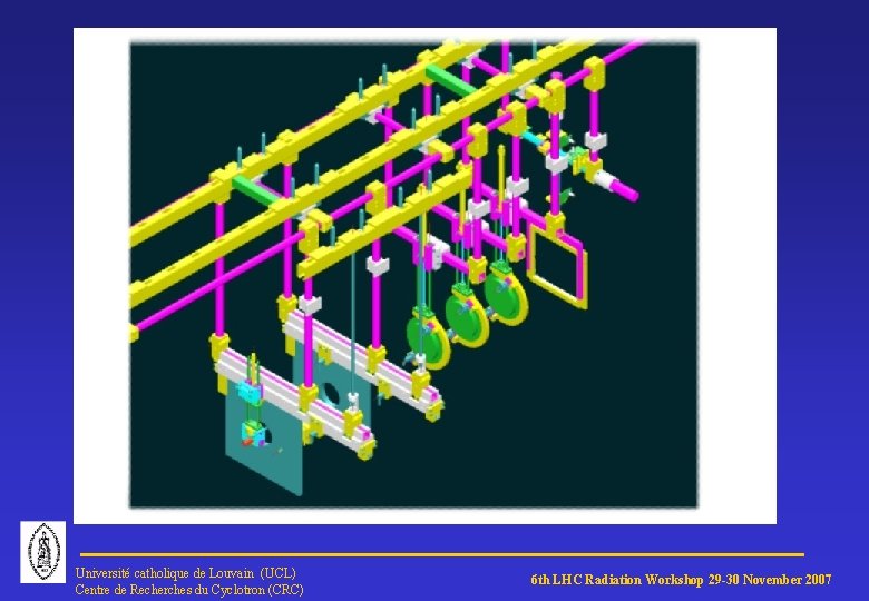 Université catholique de Louvain (UCL) Centre de Recherches du Cyclotron (CRC) 6 th LHC