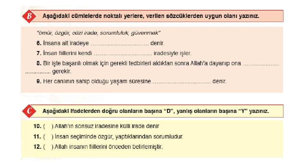 5. Ayete’l-Kürsi ve Anlamı • Bismillâhirrahmânirrahîm Allahü lâ ilâhe illâ hüvel hayyül kayyûm. Lâ