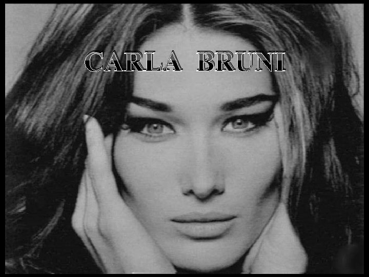 CARLA BRUNI 