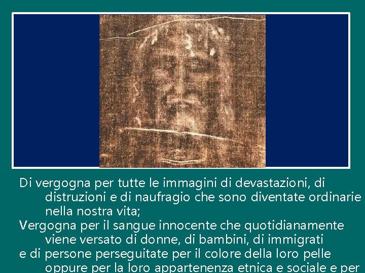 Di vergogna per tutte le immagini di devastazioni, di distruzioni e di naufragio che Di vergogna per tutte le immagini di devastazioni, di distruzioni e di naufragio che