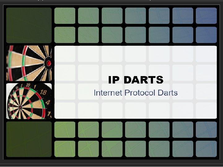 IP Darts © OCR 2016 