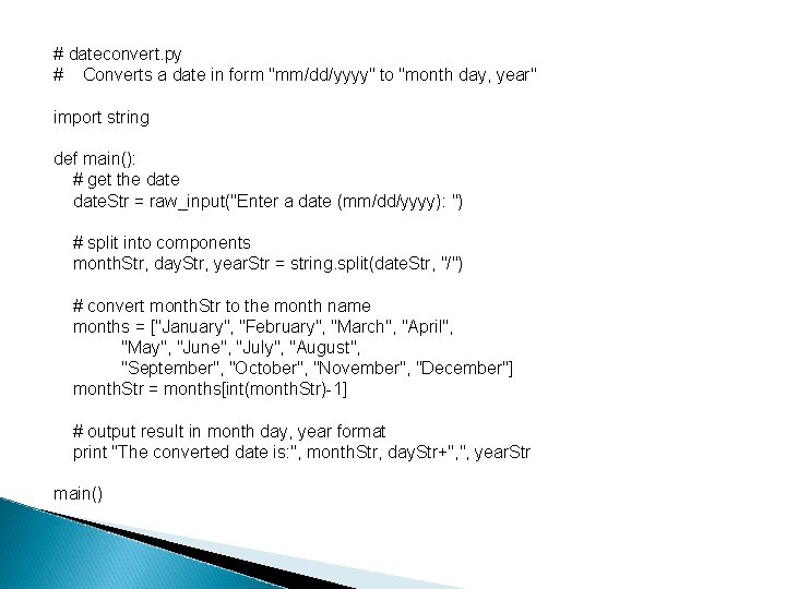 Strings Chapter 4 String data type Just like