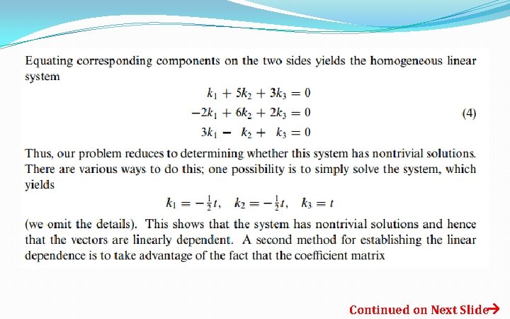 Continued on Next Slide 