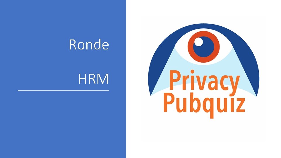 Ronde HRM 