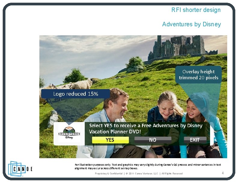 RFI shorter design Adventures by Disney Overlay height trimmed 20 pixels Logo reduced 15%