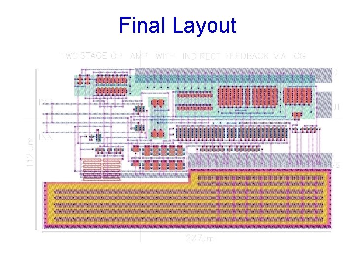 Final Layout Final Layout
