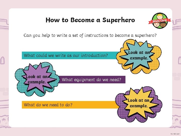 How to Become a Superhero Can you help to write a set of instructions