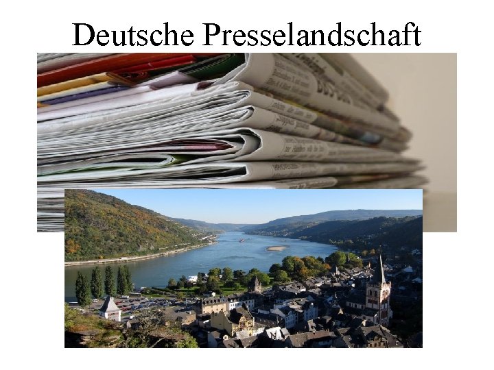 Deutsche Presselandschaft 