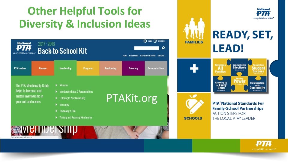 Other Helpful Tools for Diversity & Inclusion Ideas PTAKit. org 