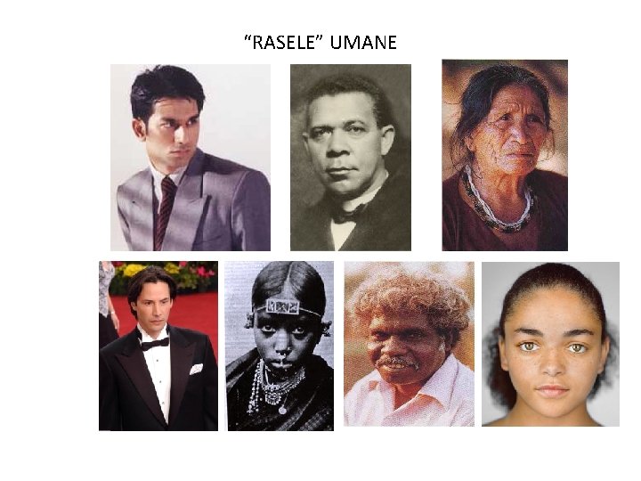 “RASELE” UMANE 