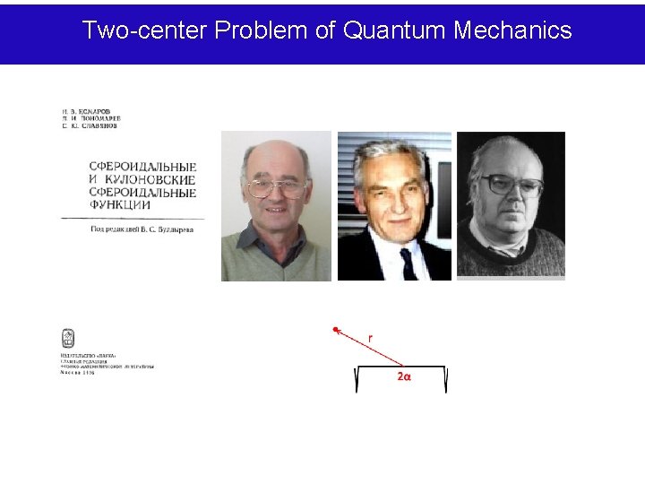 Two-center Problem of Quantum Mechanics 