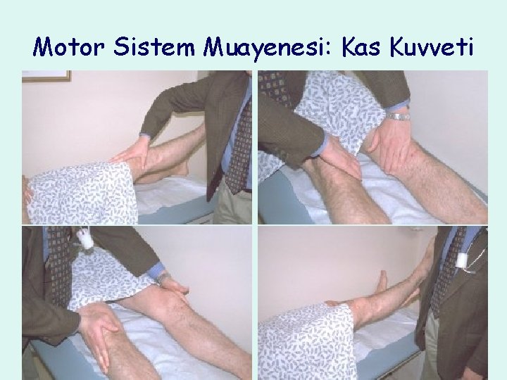 Motor Sistem Muayenesi: Kas Kuvveti 