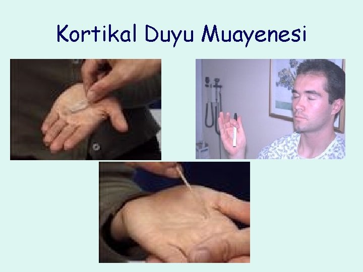 Kortikal Duyu Muayenesi 