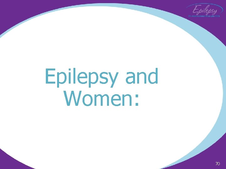 Epilepsy and Women: 70 