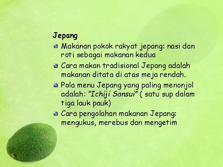 Jepang Makanan pokok rakyat jepang: nasi dan roti sebagai makanan kedua Cara makan tradisional
