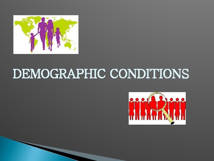 DEMOGRAPHIC CONDITIONS 