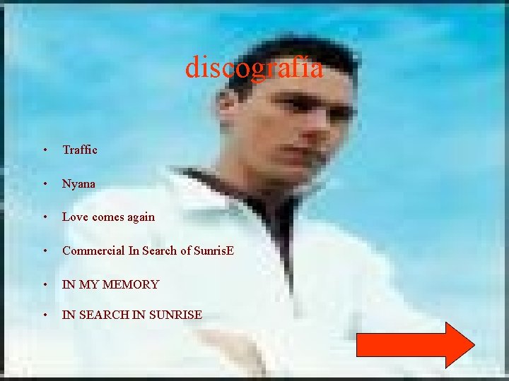 discografía • Traffic • Nyana • Love comes again • Commercial In Search of