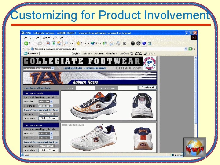 Customizing for Product Involvement 23 