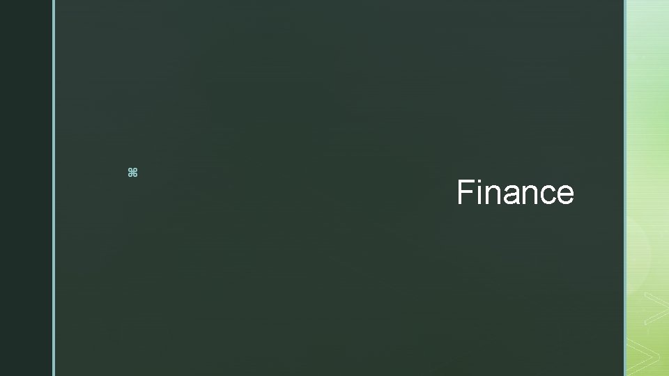 z Finance z Finance