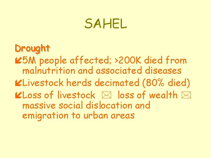 Heat Waves Drought Dust Heat Stress Several Thousand