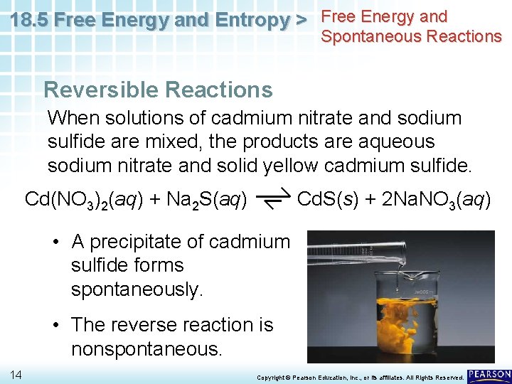 18 5 Free Energy and Entropy Chapter 18