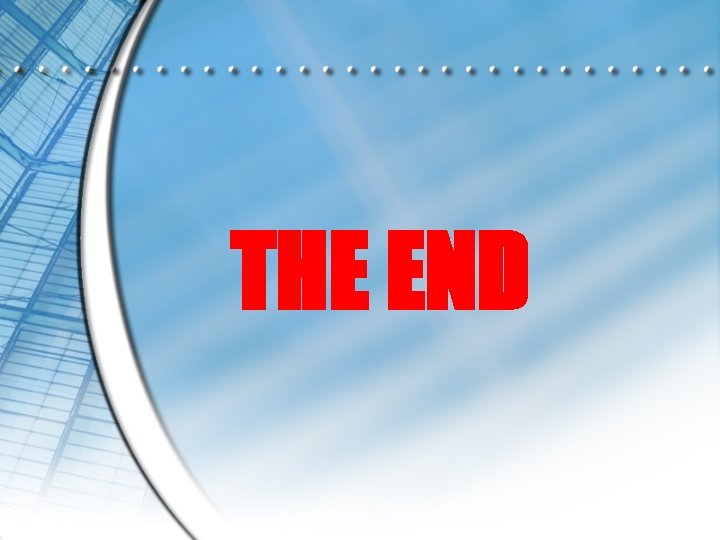 THE END 