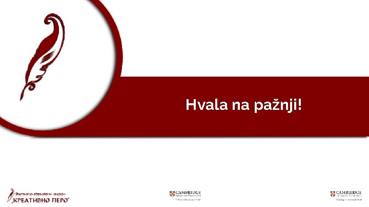 Hvala na pažnji! 