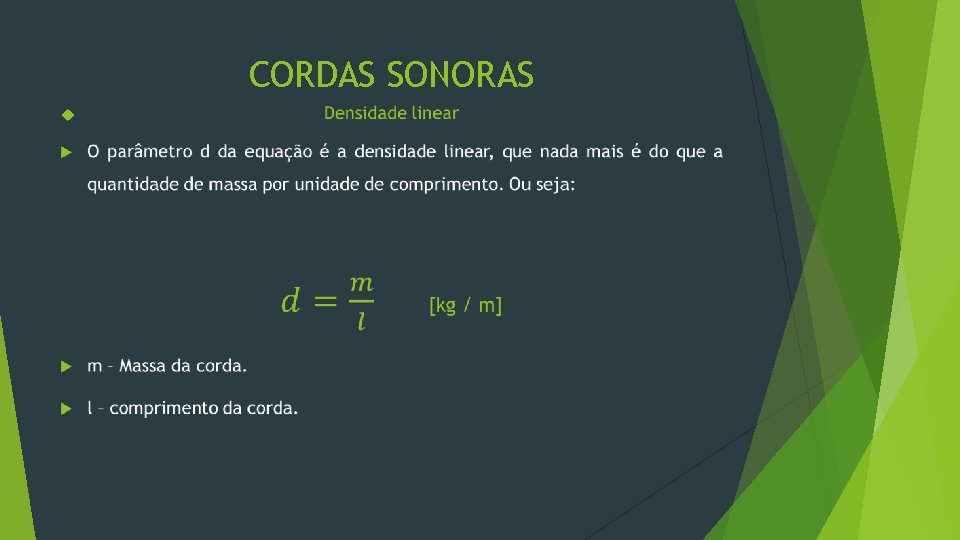 CORDAS SONORAS 