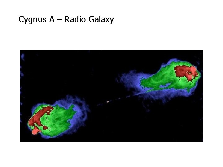 Cygnus A – Radio Galaxy 