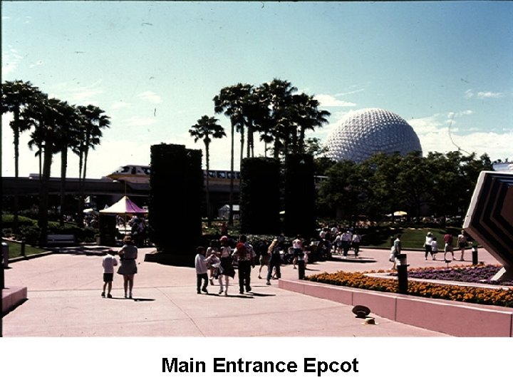 Main Entrance Epcot 