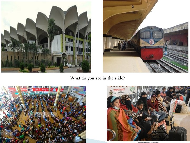 What do you see in the slide? 