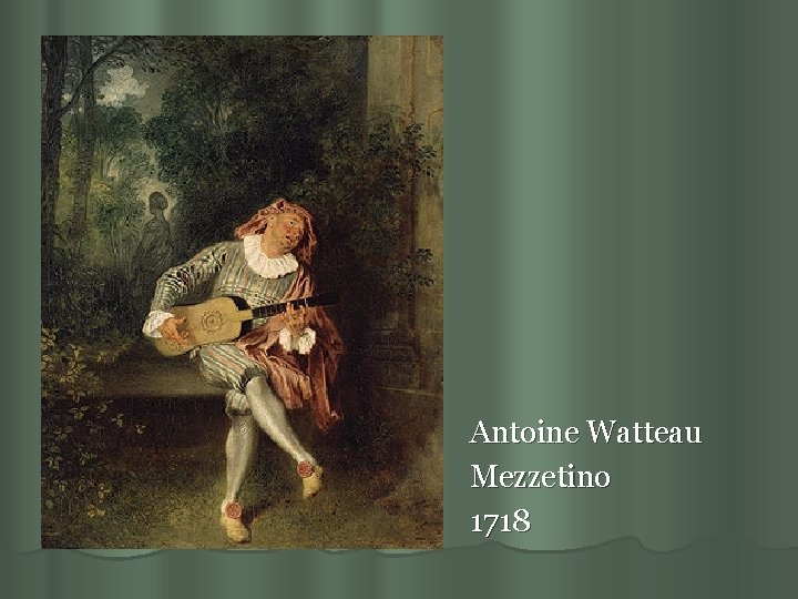 Antoine Watteau Mezzetino 1718 