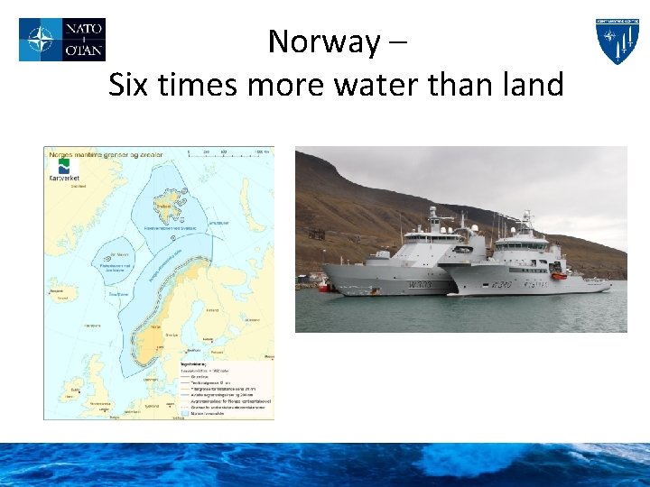 Norway – Six times more water than land 