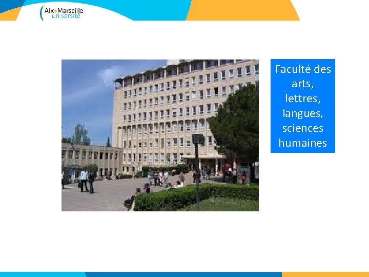 Faculté des arts, lettres, langues, sciences humaines 