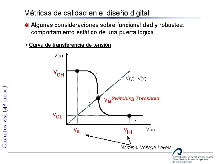 Métricas de calidad en el diseño digital Algunas consideraciones sobre funcionalidad y robustez: comportamiento