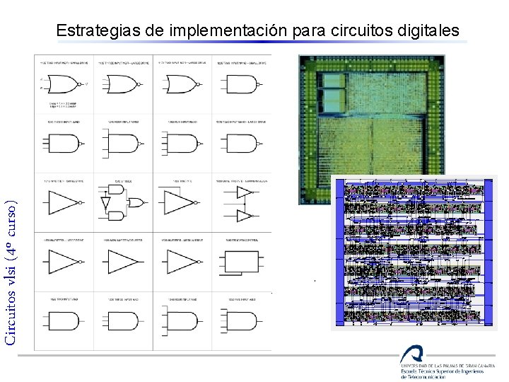 Circuitos vlsi (4º curso) Estrategias de implementación para circuitos digitales 