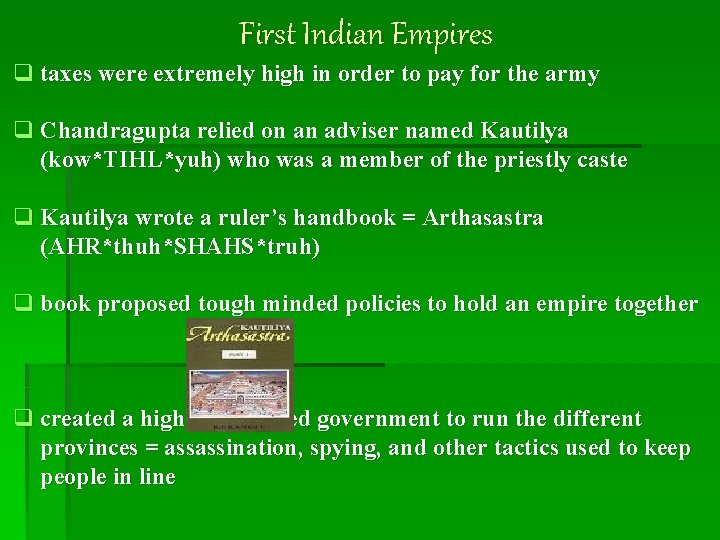 First Indian Empires q taxes were extremely high in order to pay for the