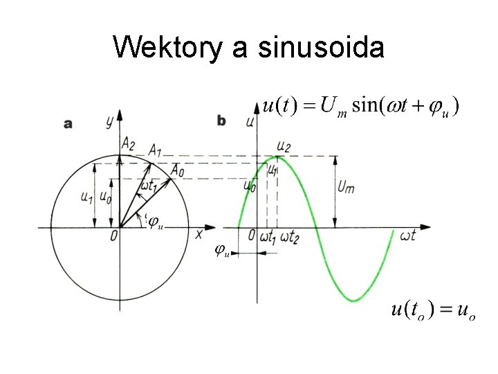 Wektory a sinusoida 