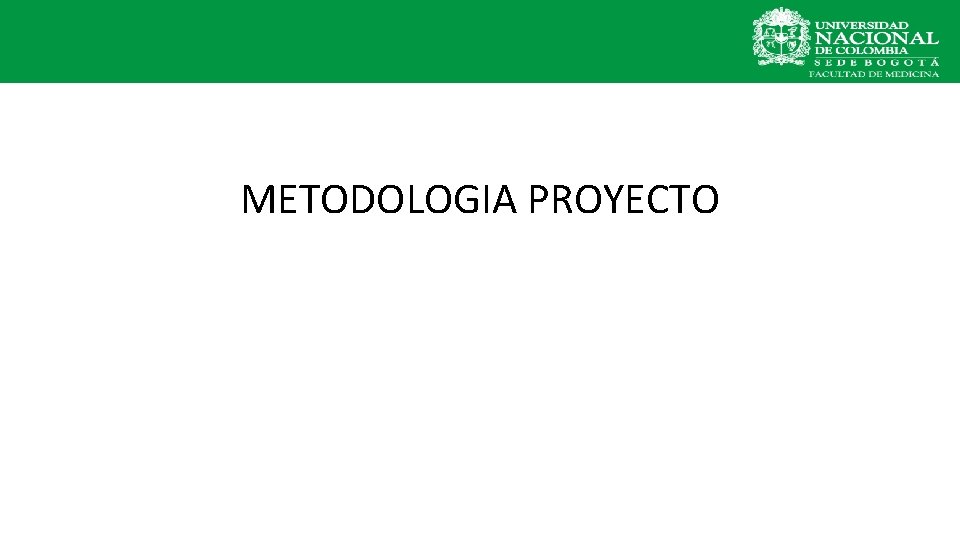 METODOLOGIA PROYECTO 