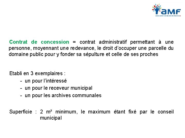 Contrat de concession = contrat administratif permettant à une personne, moyennant une redevance, le