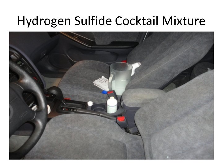 Hydrogen Sulfide Cocktail Mixture 